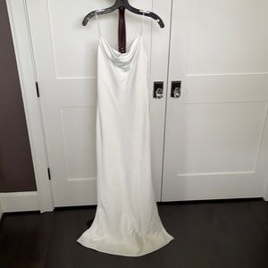 AIDAN MATTOX Cowl Slip Gown (Neiman Marcus)